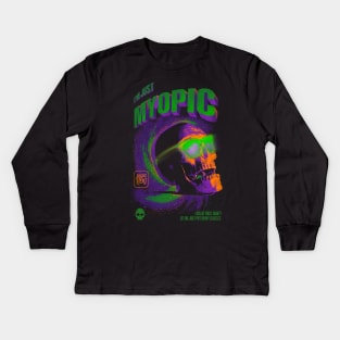 I'm Just Myopic v4 Kids Long Sleeve T-Shirt